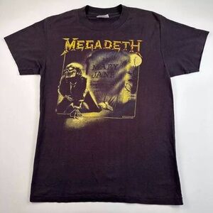 Vintage 1988 Megadeth Shirt RIP Mary Jane